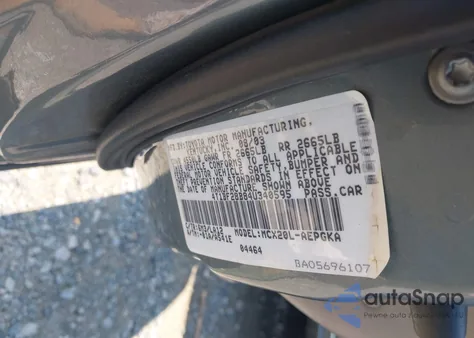 2004 Toyota Avalon Xls z USA, uszkodzony, nr VIN 4T1BF28B84U340595